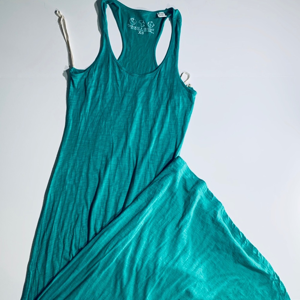 Threads 4 Thought Green Maxi Tank Dress